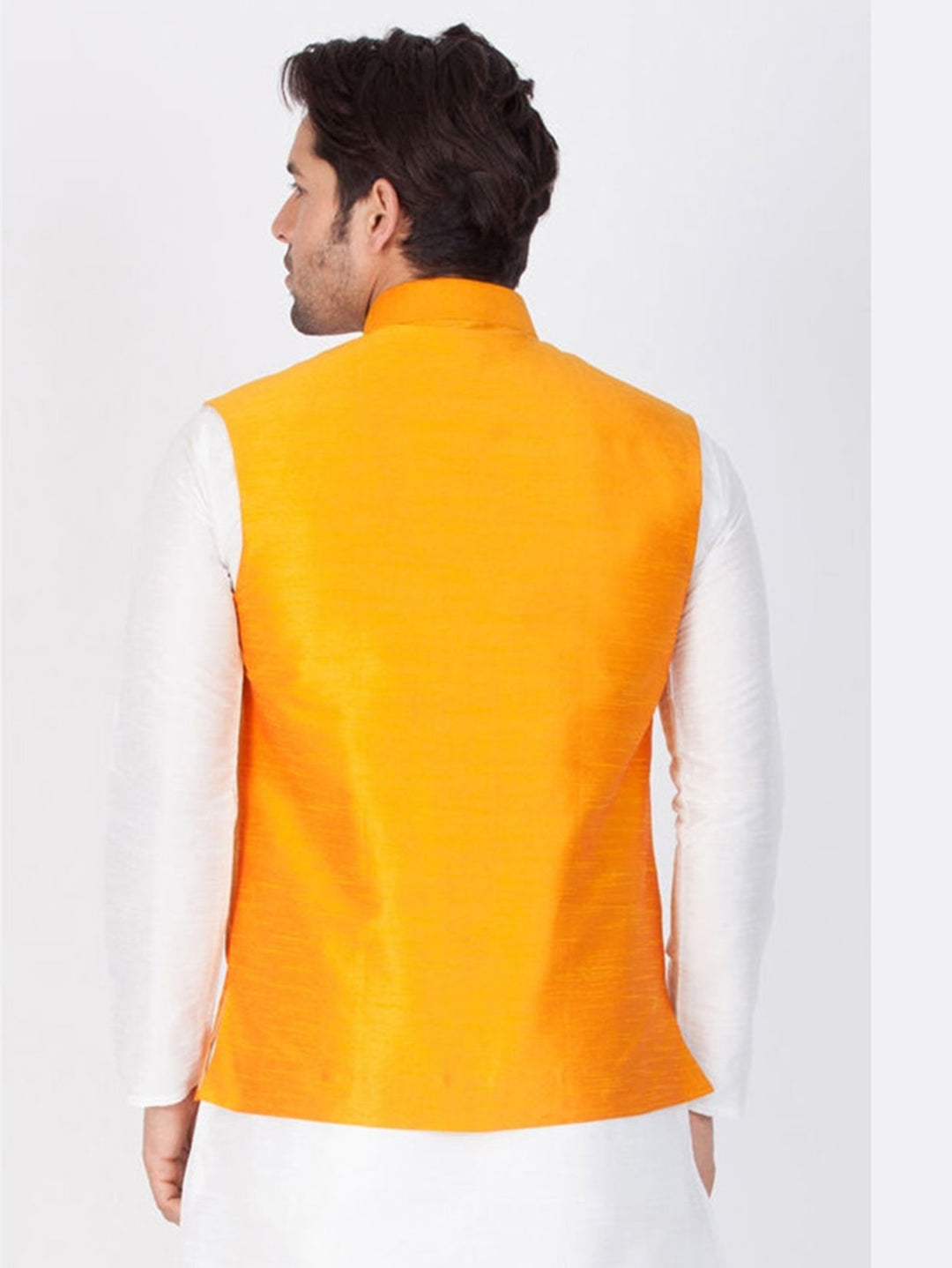 Plain Cotton Jacket for Men | Stylish Ethnic Wear for Special Occasions