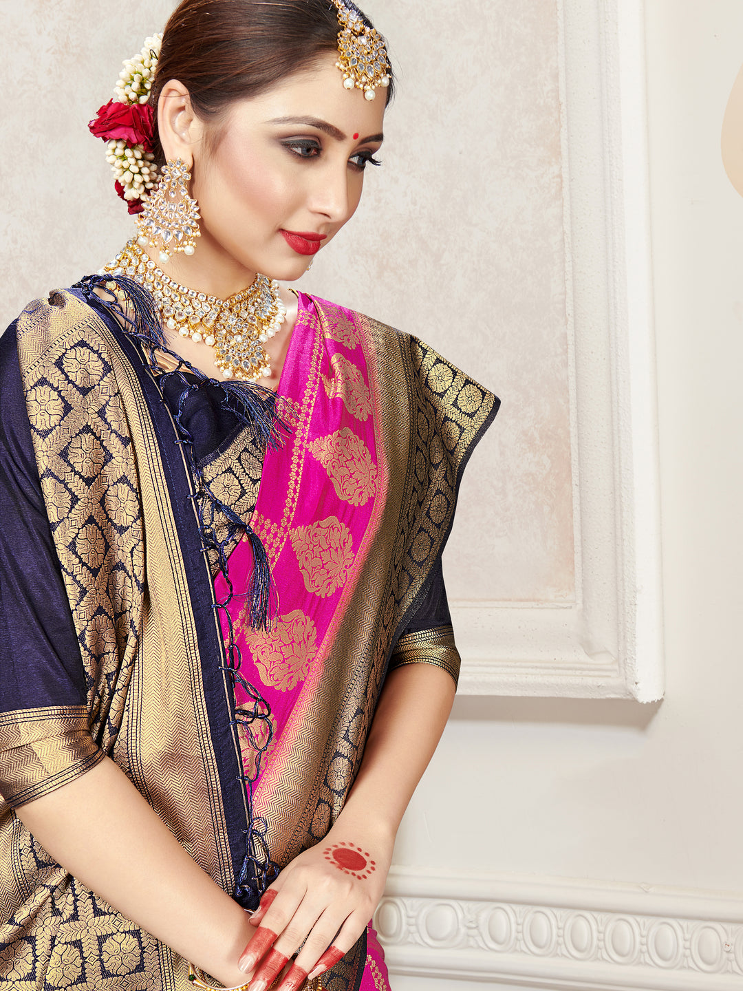 Banarasi Silk Saree | Designer Woven Work | Elegant Occasion Wear