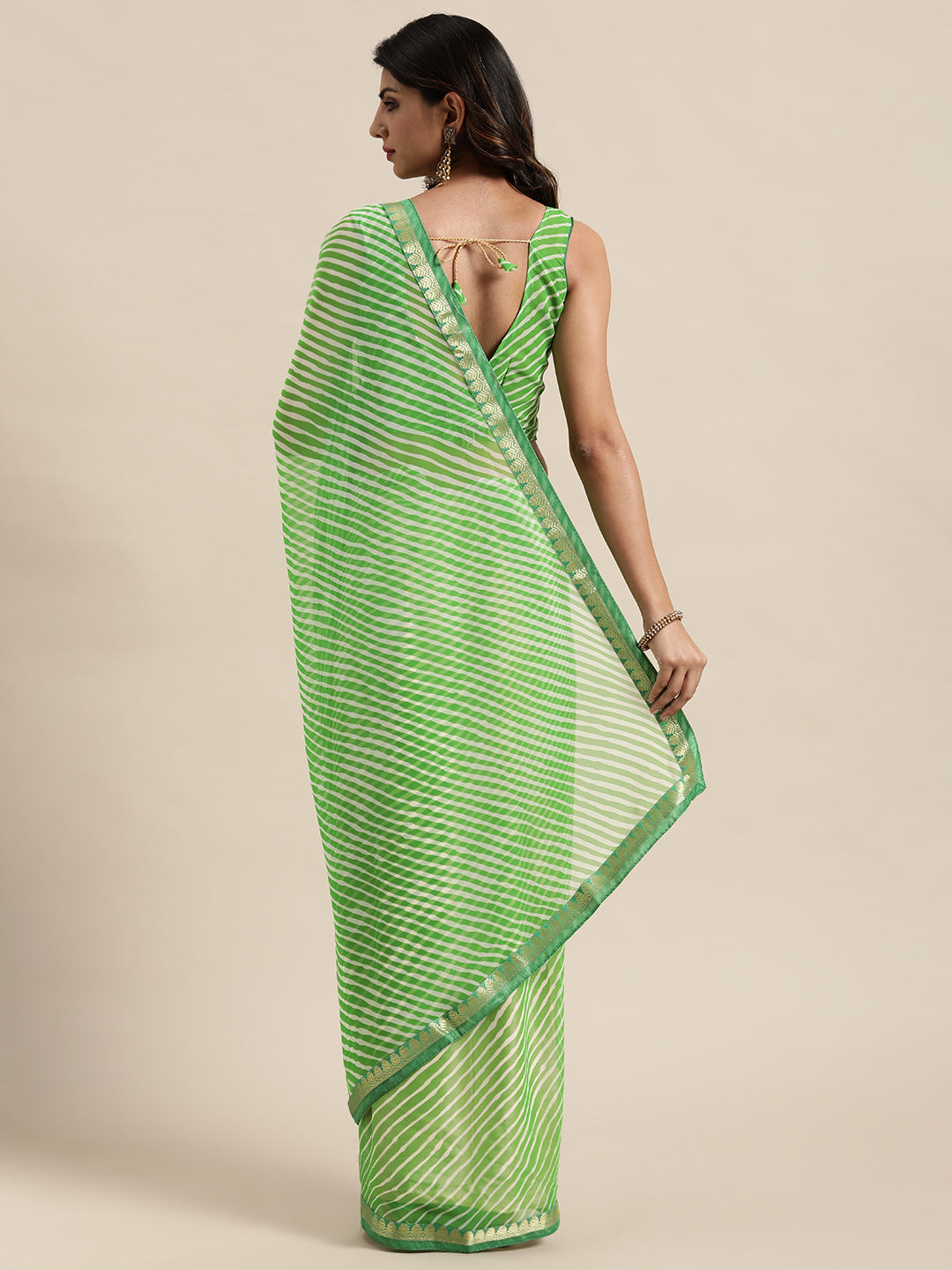 Leheriya Georgette Saree | Elegant Saree for Special Events & Weddings