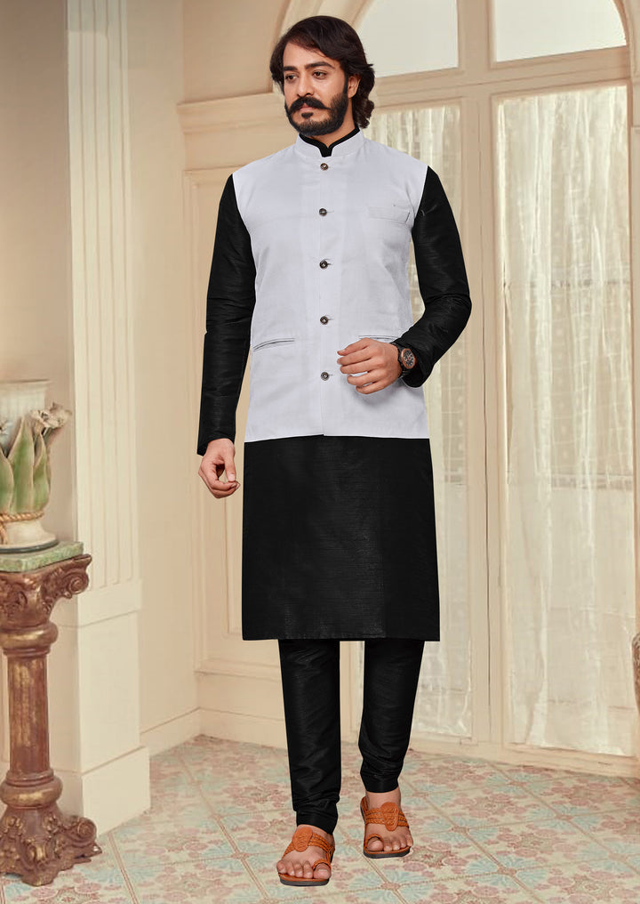 Kurta Pajama Koti for Men | Designer Ethnic Jacket Stylish Outfit