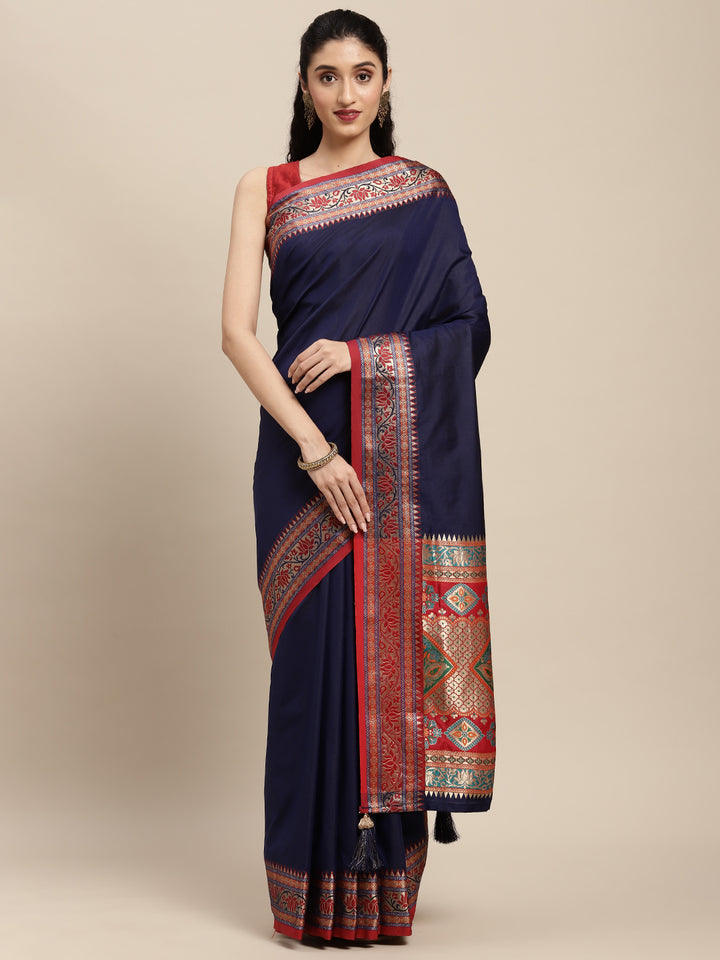 Silk Saree with Woven Work | Traditional Wedding & Party Wear | Special Event