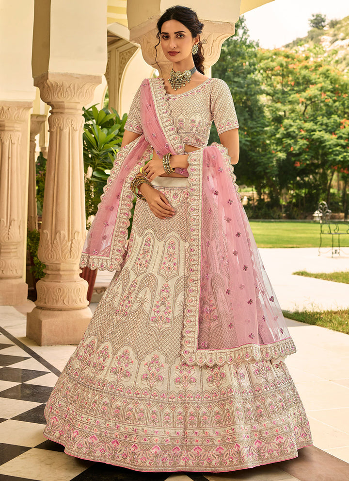 Crepe Dori-Work Lehenga | Bridal & Party Wear for Special Events