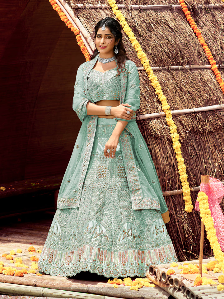 Elegant Velvet Lehenga with Dori and Jari Work | Perfect for Weddings & Parties