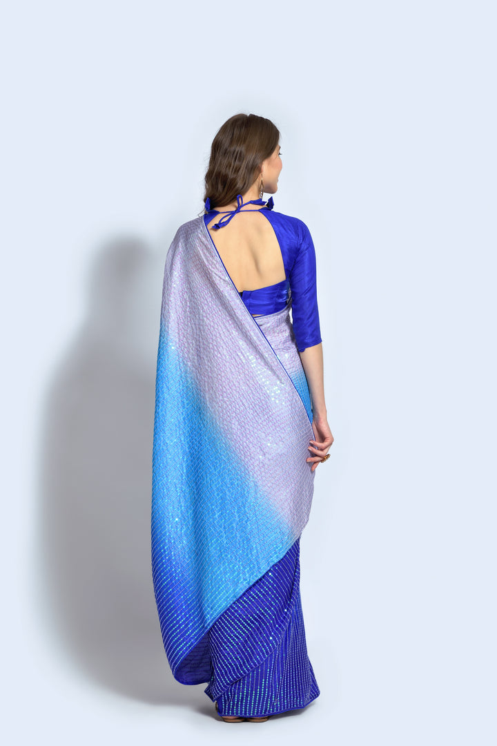 Stunning Georgette Saree with | Unmatched Beauty for Grand Occasions