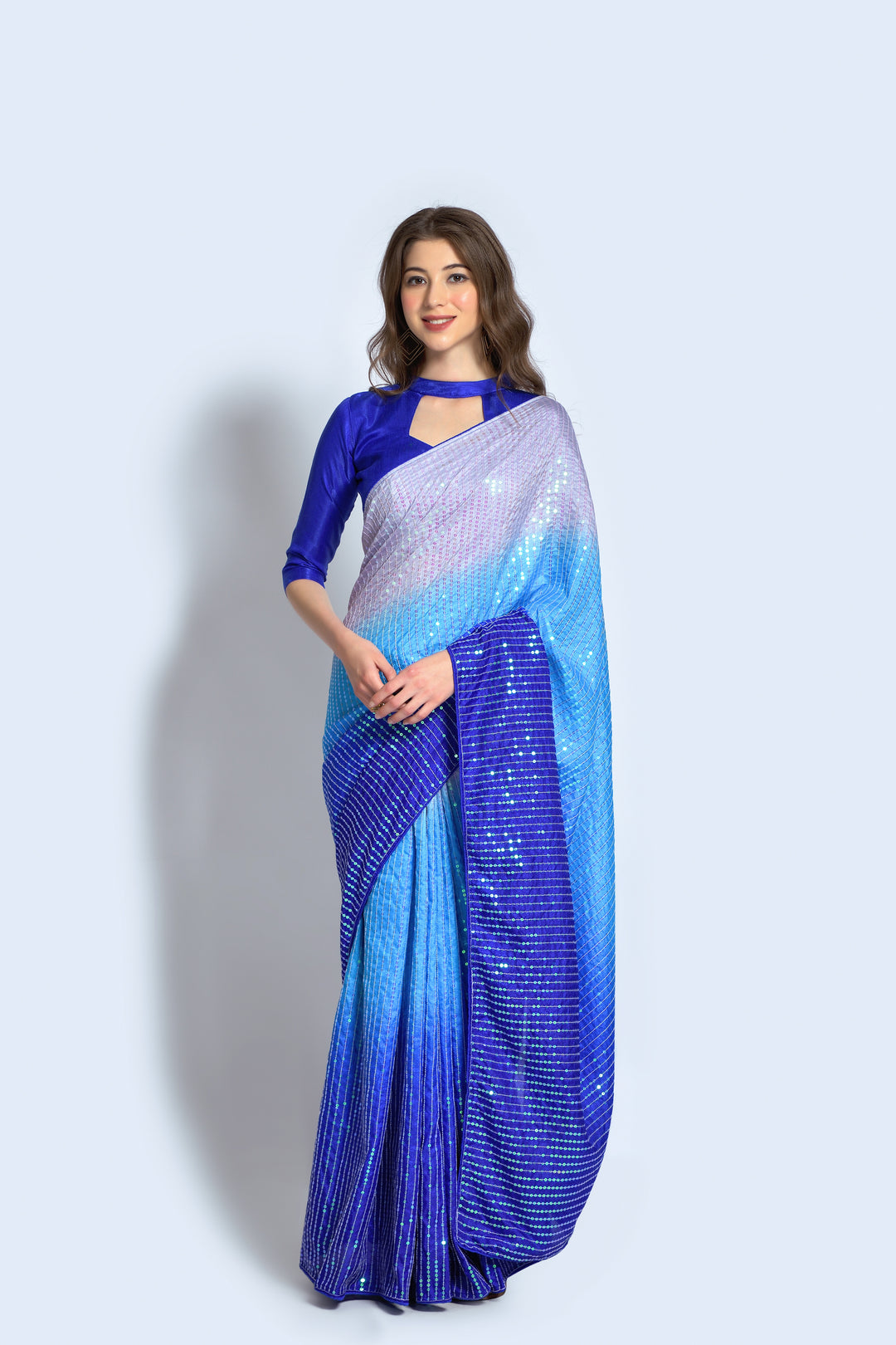 Stunning Georgette Saree with | Unmatched Beauty for Grand Occasions