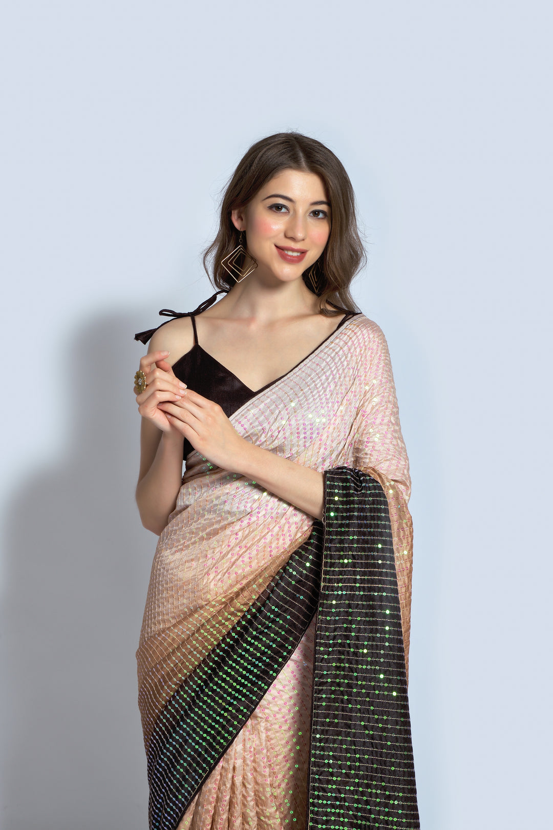 Stunning Georgette Saree with | Unmatched Beauty for Grand Occasions