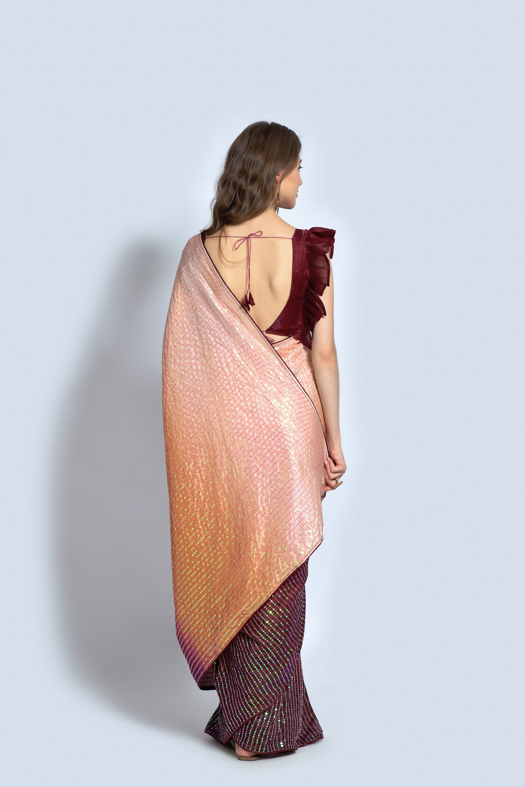 Stunning Georgette Saree with | Unmatched Beauty for Grand Occasions