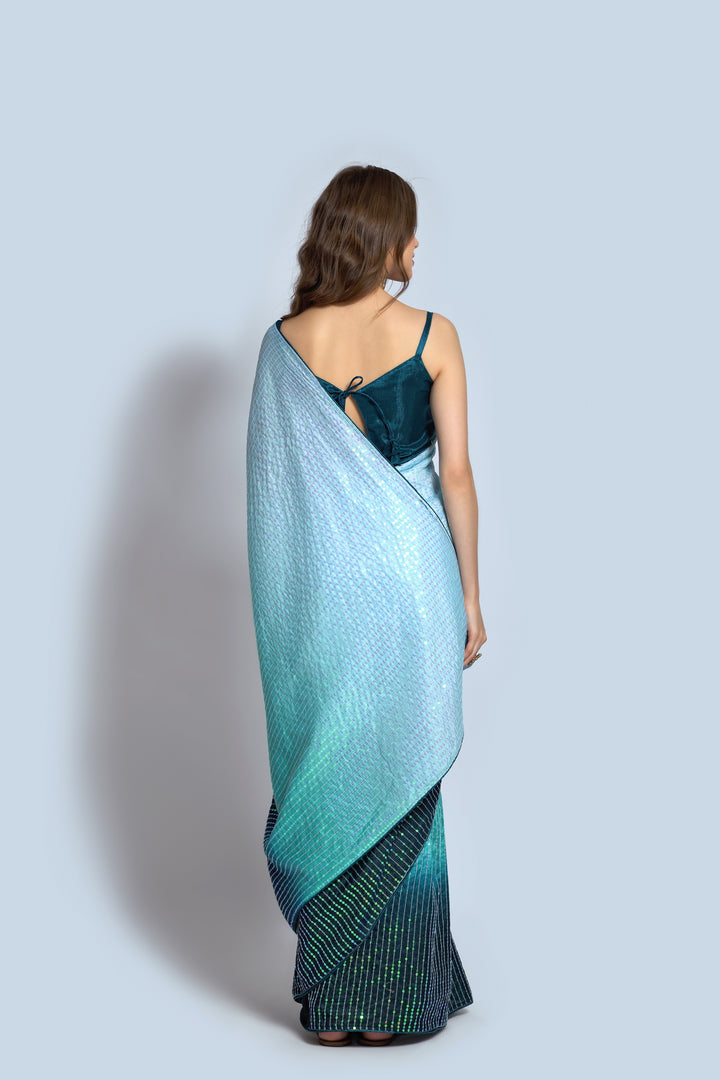 Stunning Georgette Saree with | Unmatched Beauty for Grand Occasions