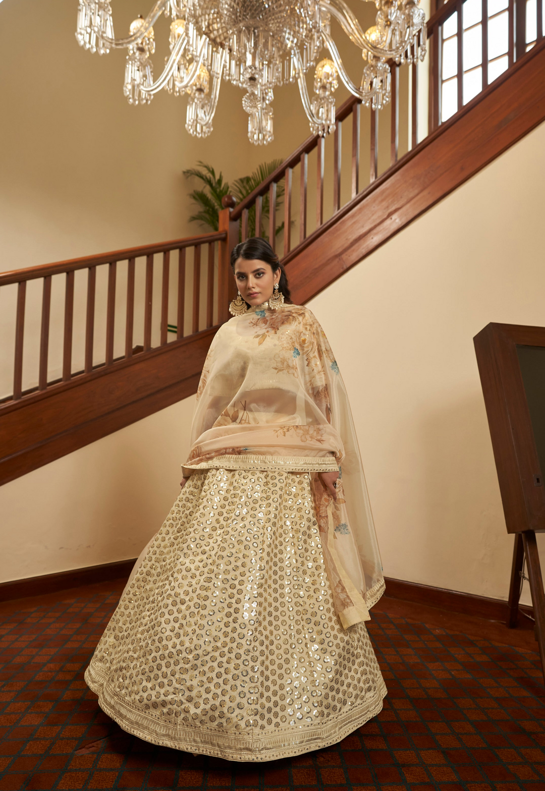 Radiant Art Silk Lehenga with Dupatta | A Graceful Addition to Your Wardrobe