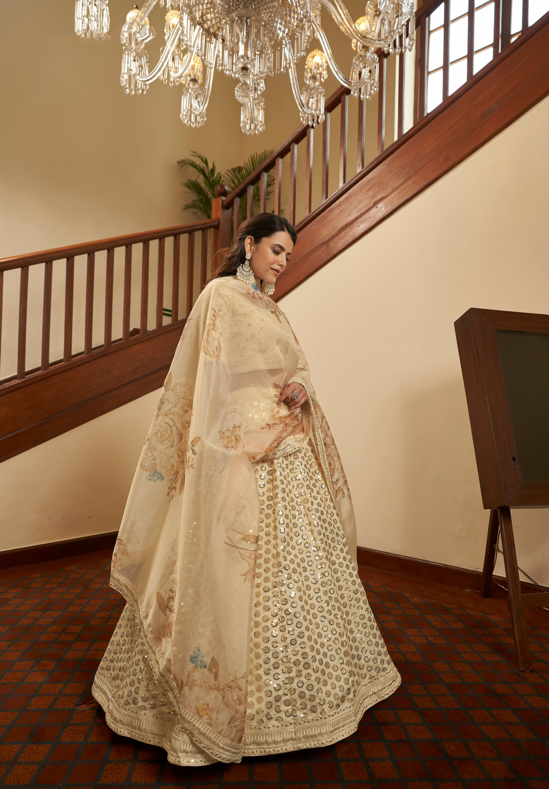 Radiant Art Silk Lehenga with Dupatta | A Graceful Addition to Your Wardrobe