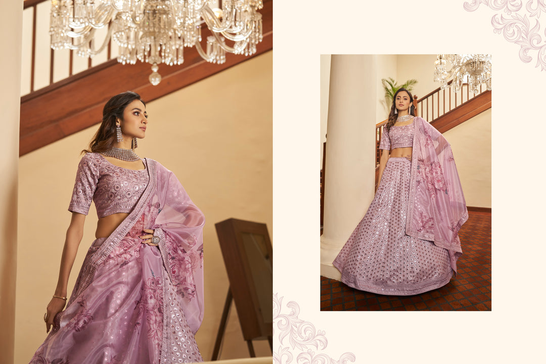 Radiant Art Silk Lehenga with Dupatta | A Graceful Addition to Your Wardrobe