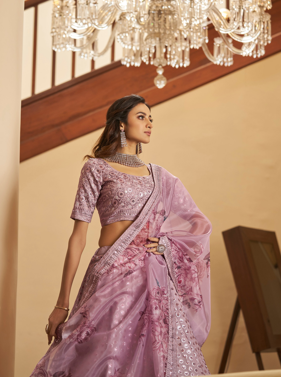 Radiant Art Silk Lehenga with Dupatta | A Graceful Addition to Your Wardrobe