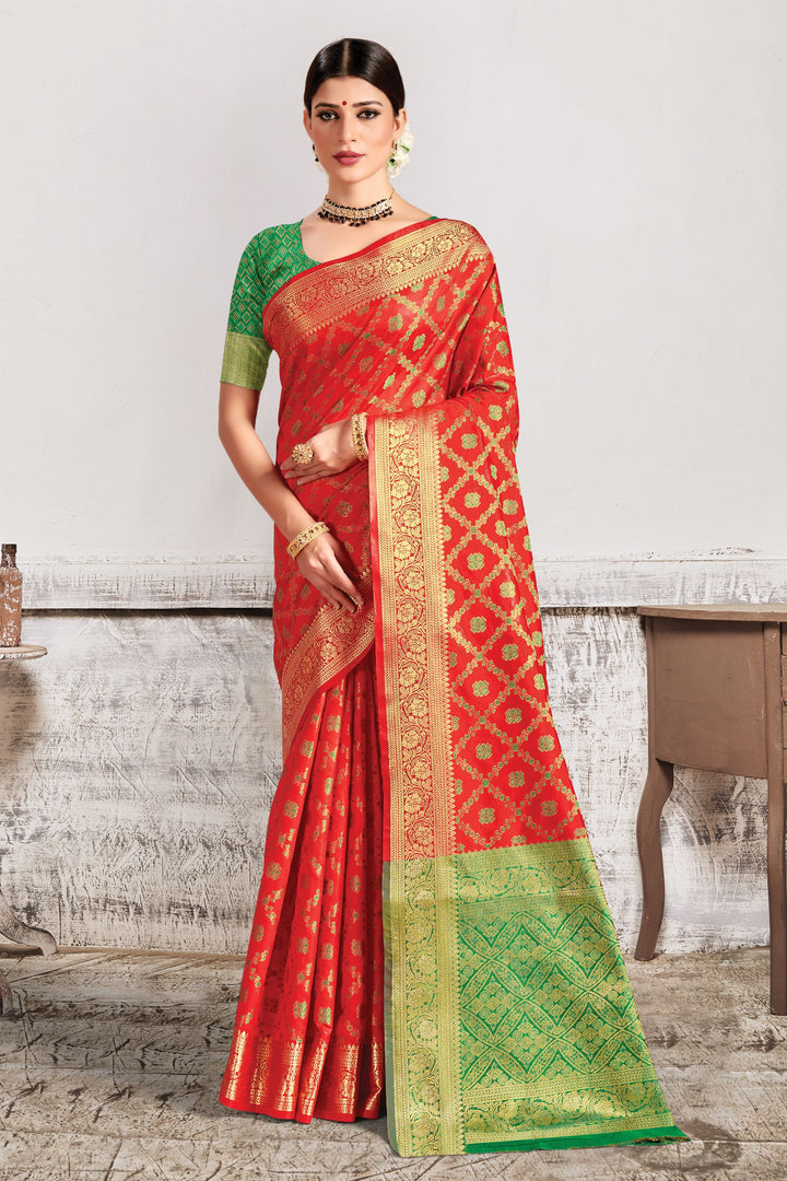 Luxurious Silk Saree with | A Graceful Addition to Your Wardrobe