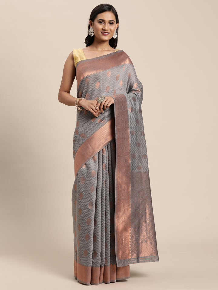 Radiant Silk Saree with | Elegance Redefined for Weddings