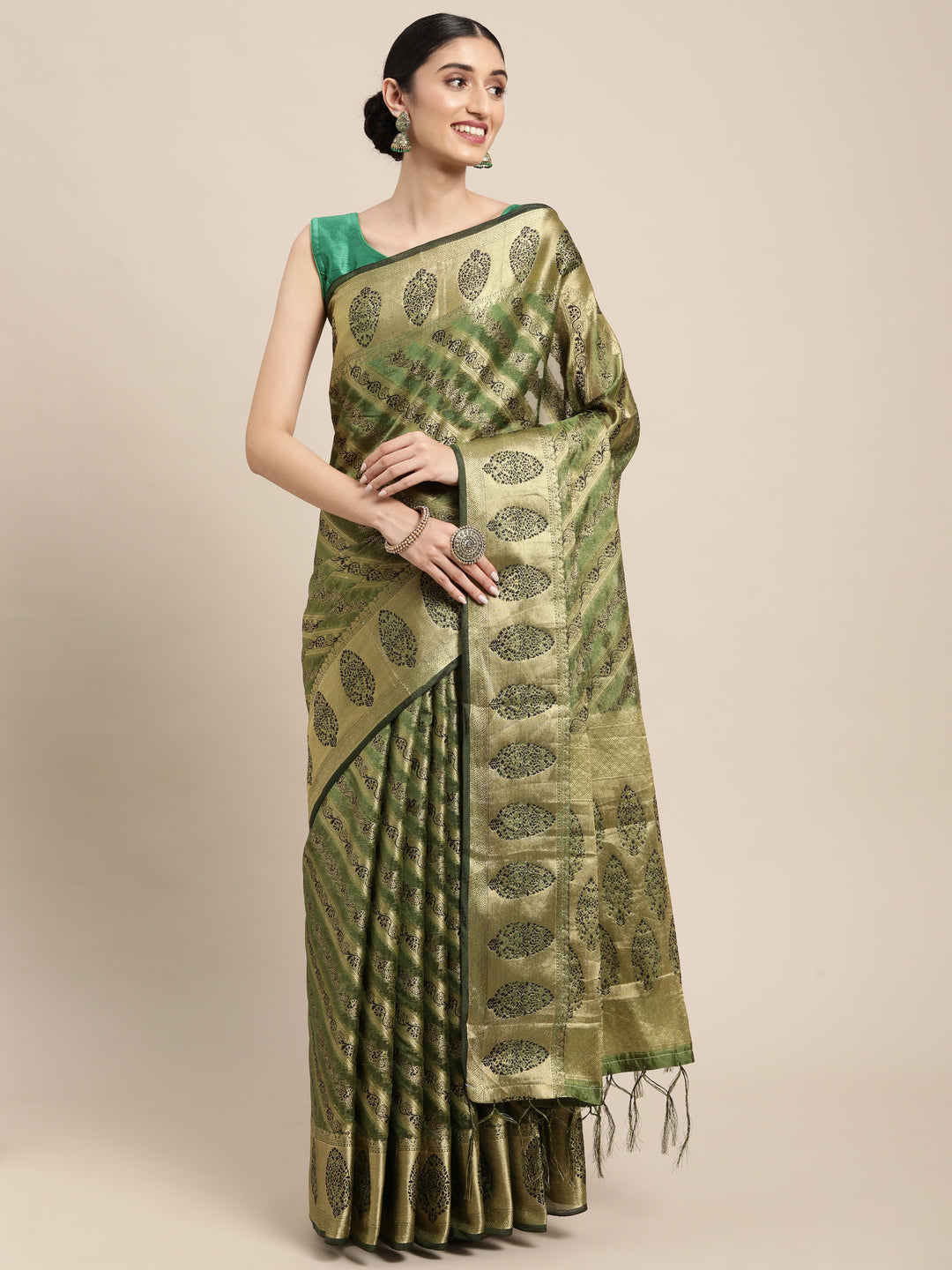 Luxurious Organza Saree with | Unmatched Beauty for Grand Occasions