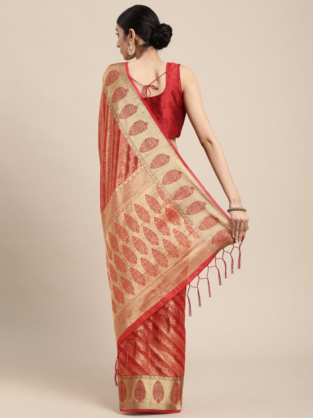 Luxurious Organza Saree with | Unmatched Beauty for Grand Occasions