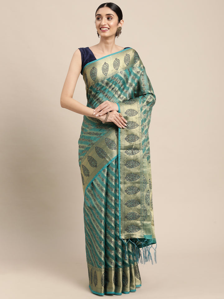 Luxurious Organza Saree with | Unmatched Beauty for Grand Occasions