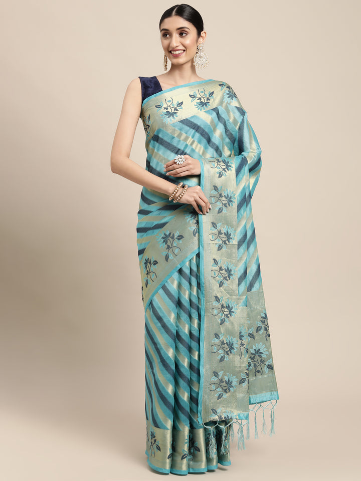 Breathtaking Organza Saree with | An Exclusive Designer Masterpiece