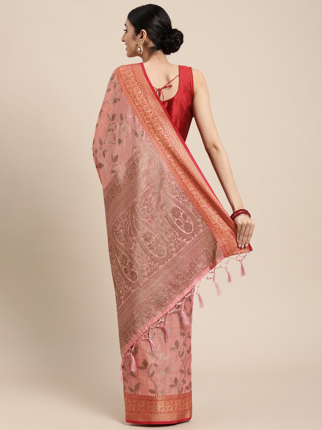 Radiant Cotton Saree with | A Stylish and Sophisticated Choice