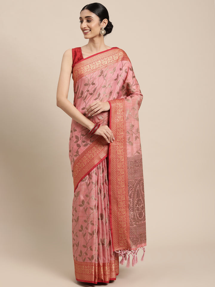 Radiant Cotton Saree with | A Stylish and Sophisticated Choice