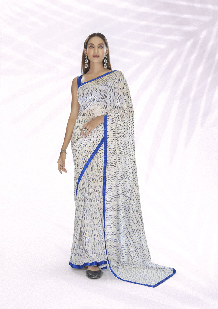 Elegant Georgette Saree with | A Stylish and Sophisticated Choice