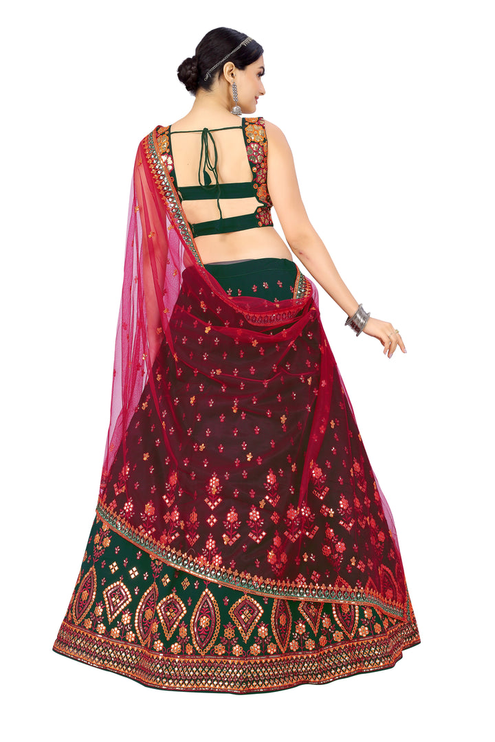 Georgette Lehenga with Gota-Patti & Sequins | Wedding & Bridal Attire