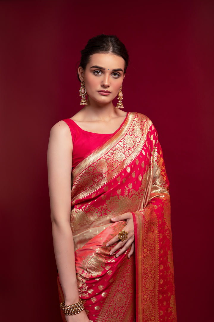 Luxurious Silk Saree with | Unmatched Beauty for Grand Occasions