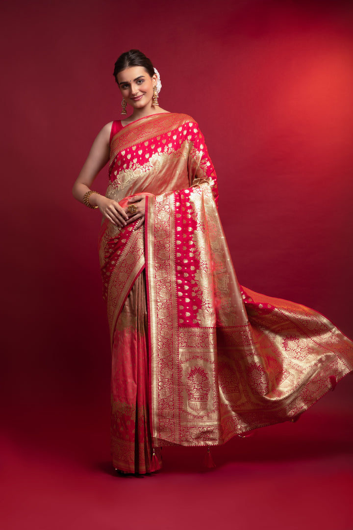 Luxurious Silk Saree with | Unmatched Beauty for Grand Occasions