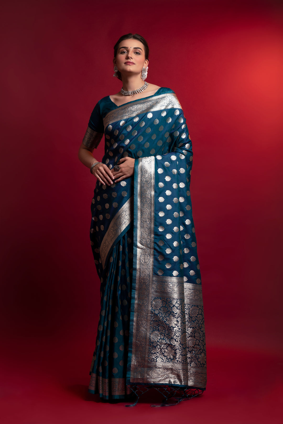 Luxurious Silk Saree with | Unmatched Beauty for Grand Occasions