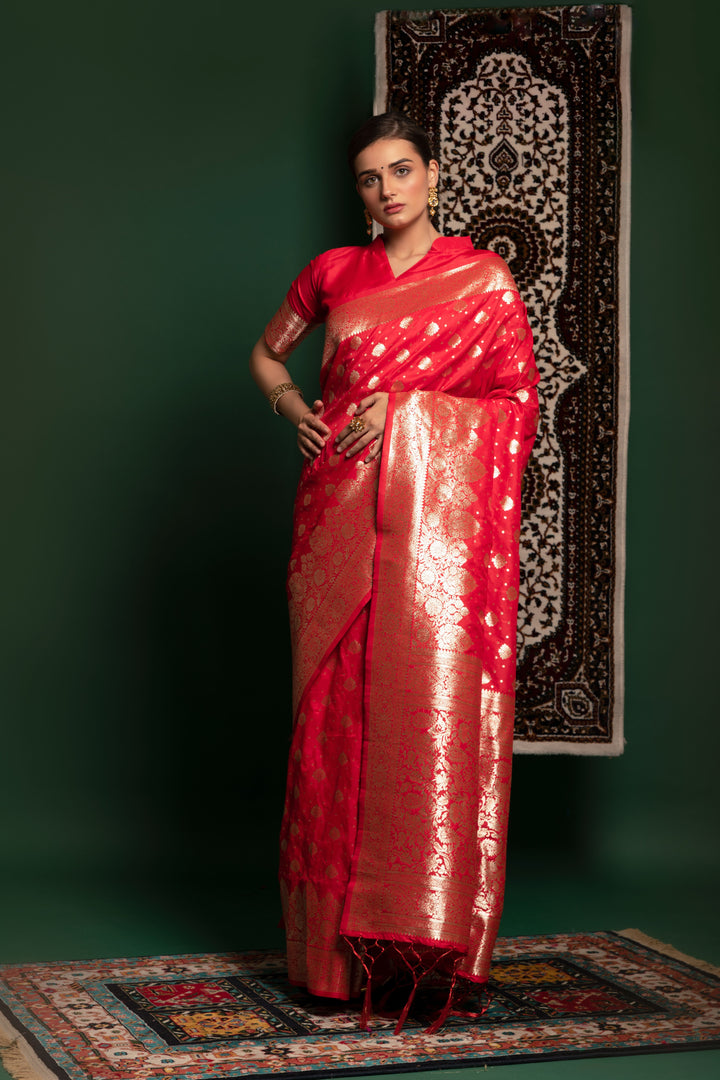 Luxurious Silk Saree with | Unmatched Beauty for Grand Occasions