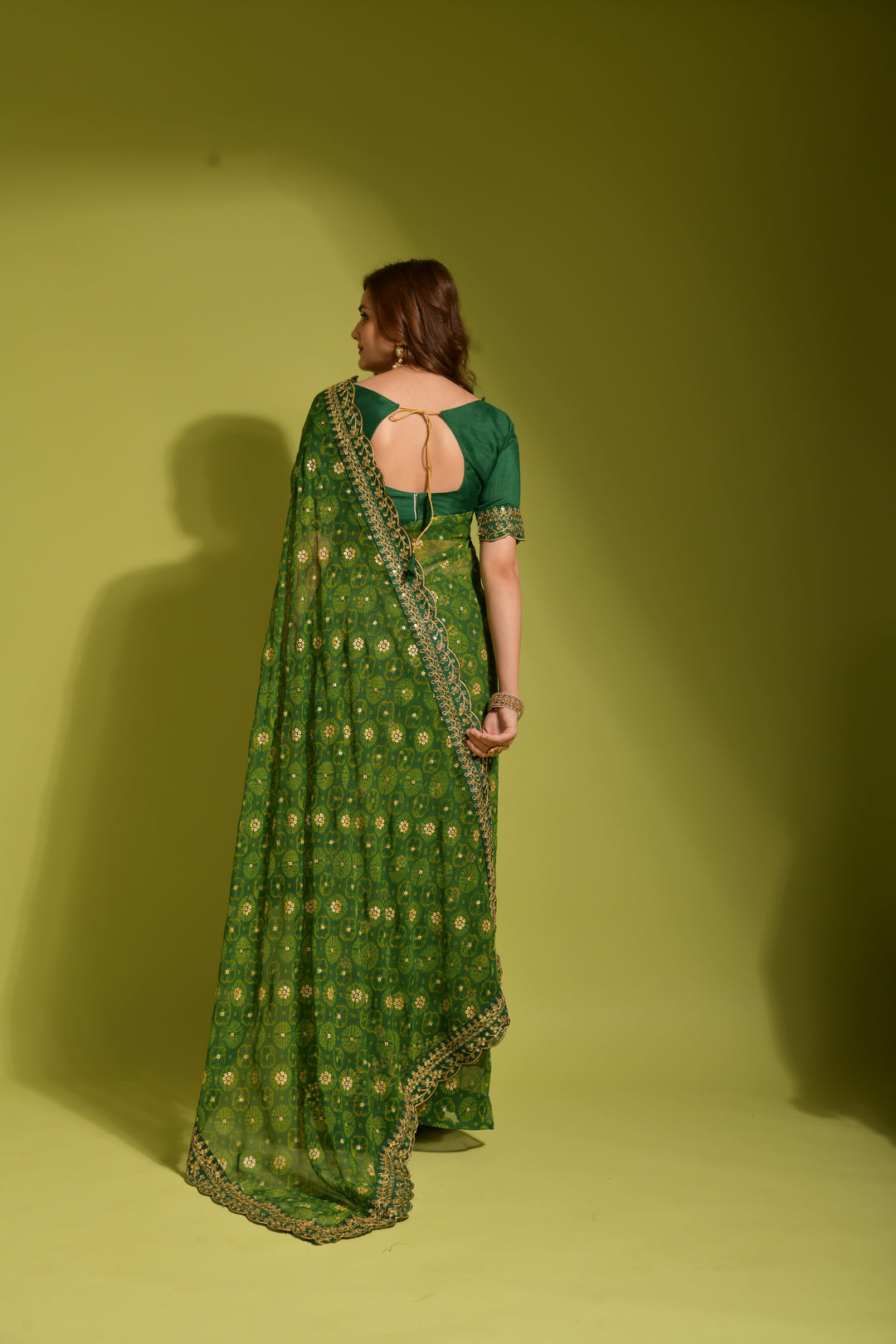 Beautiful Georgette Saree with | Perfect for Special Celebrations