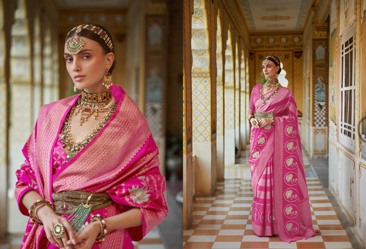 Charming Smooth Silk Saree with | A Graceful Addition to Your Wardrobe