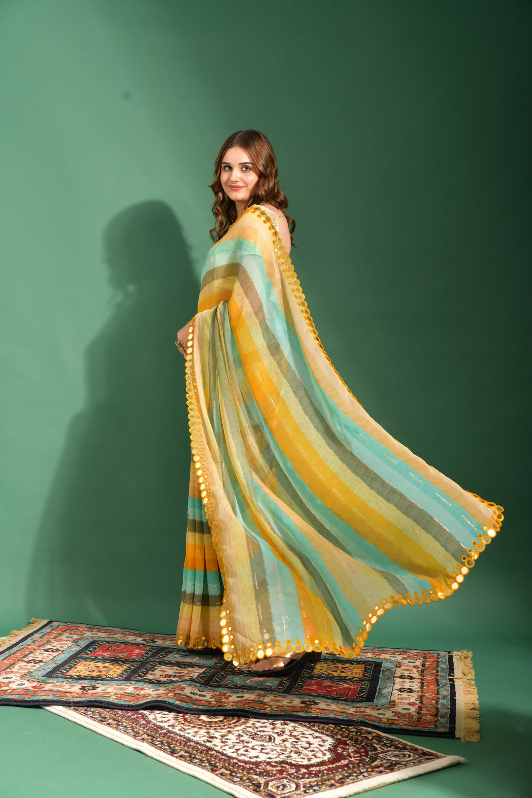 Elegant Chiffon Saree with | Perfect for Special Celebrations