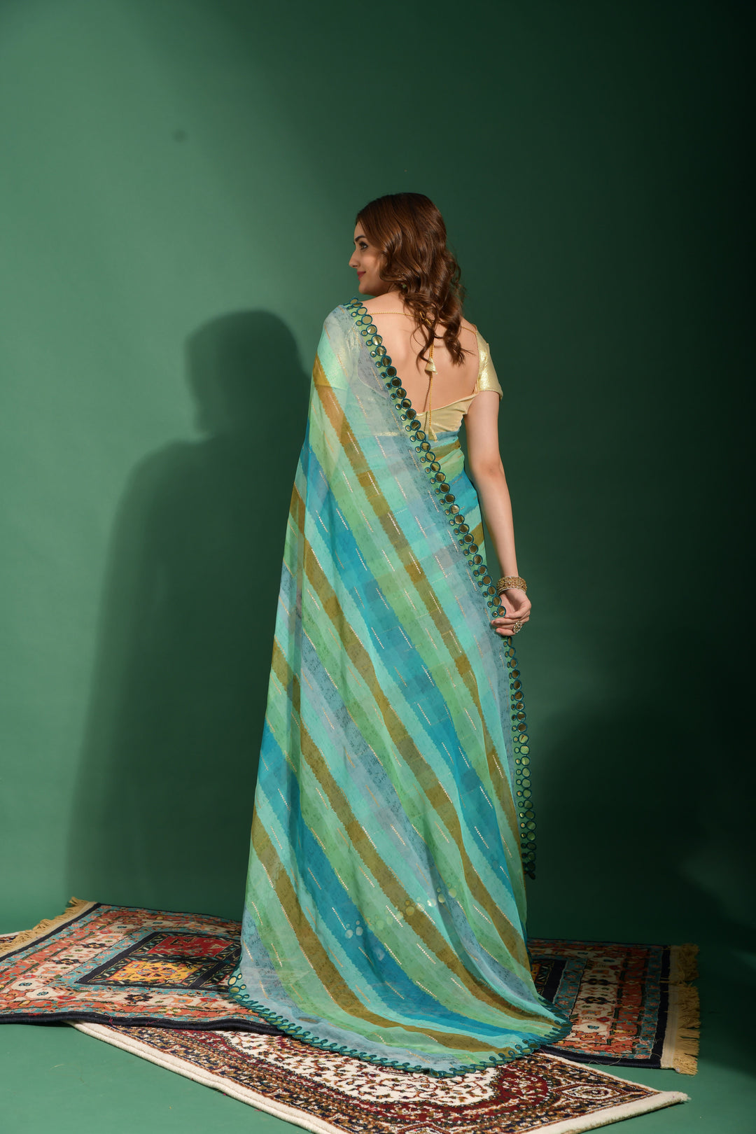 Elegant Chiffon Saree with | Perfect for Special Celebrations