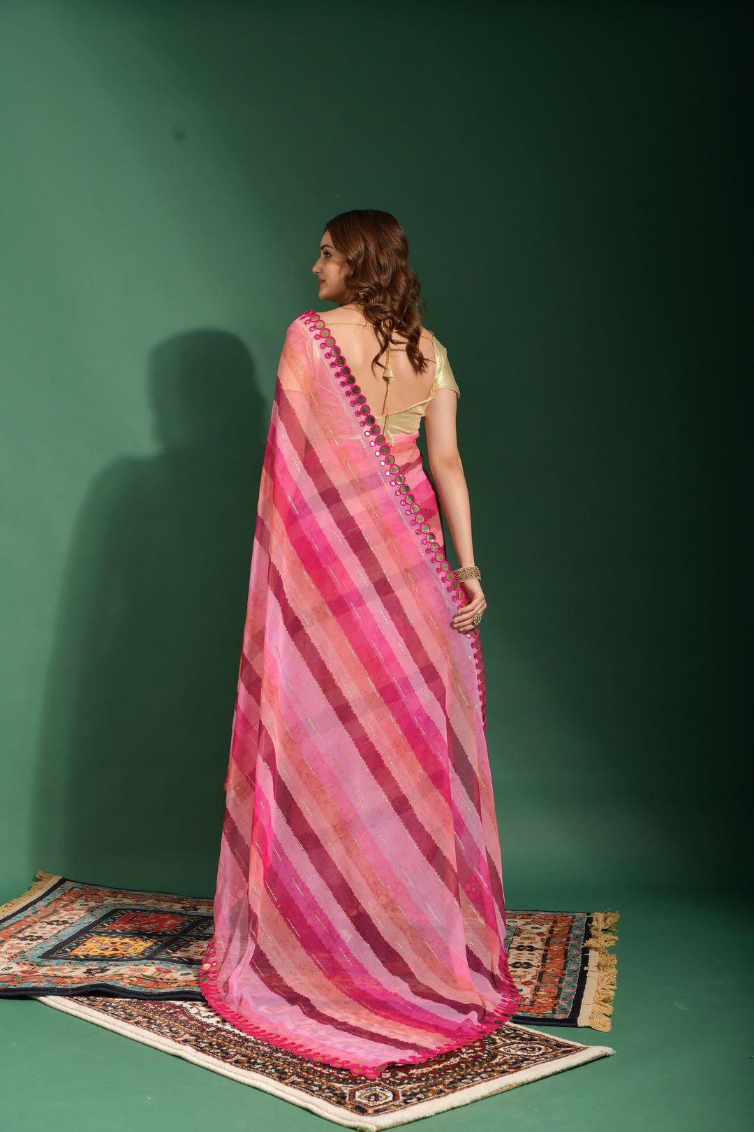 Elegant Chiffon Saree with | Perfect for Special Celebrations