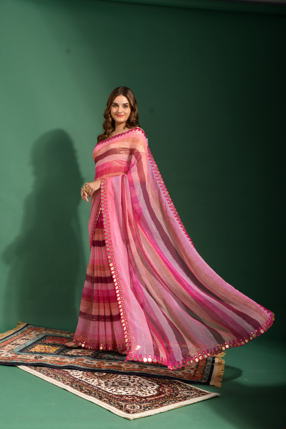 Elegant Chiffon Saree with | Perfect for Special Celebrations