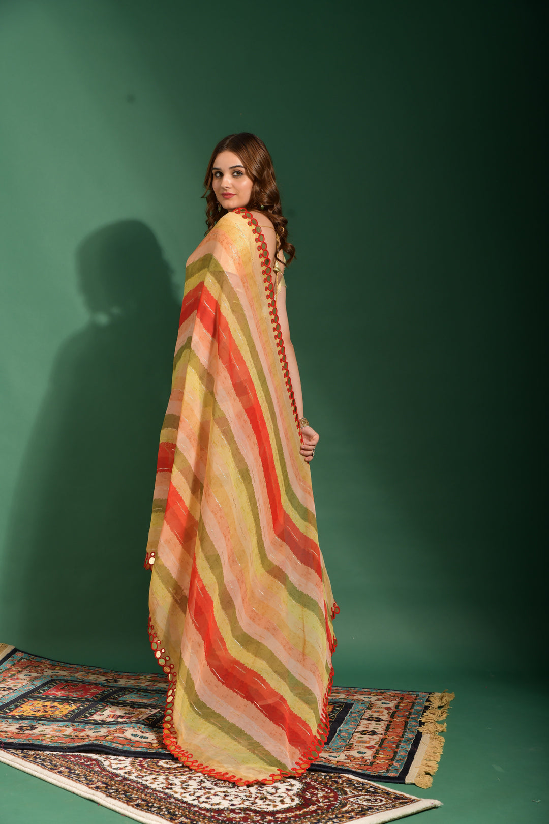 Elegant Chiffon Saree with | Perfect for Special Celebrations