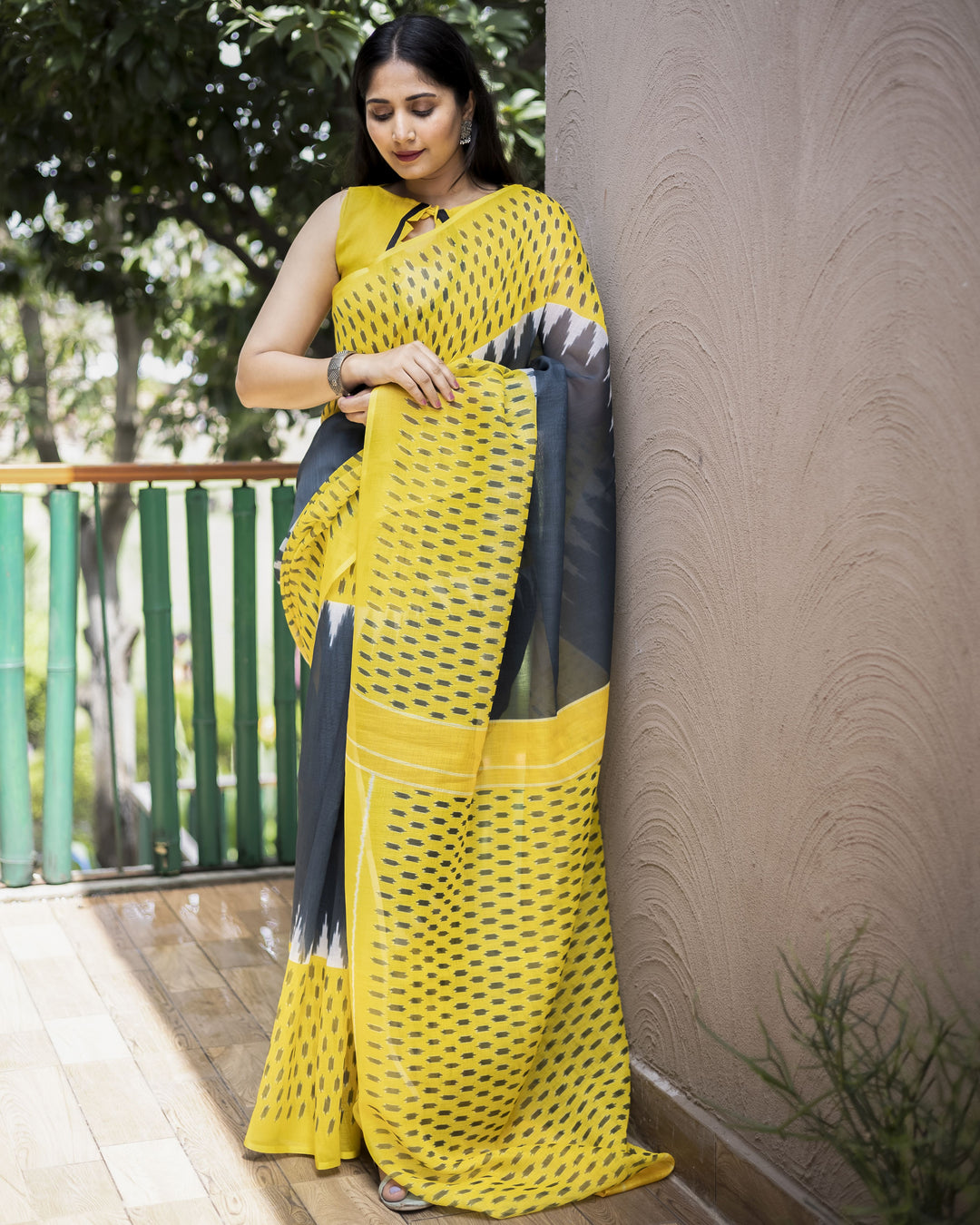 Designer Digital Printed Cotton Saree | Wedding & Special Event Fabric