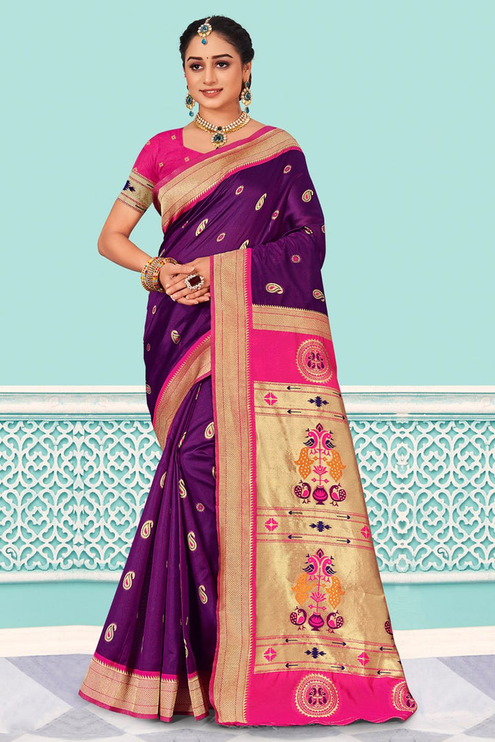 Luxurious Silk Saree with | Elegance Redefined for Weddings