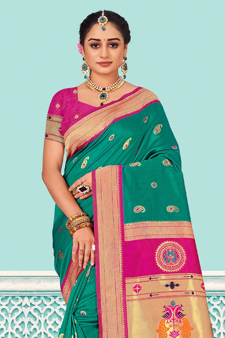 Luxurious Silk Saree with | Elegance Redefined for Weddings