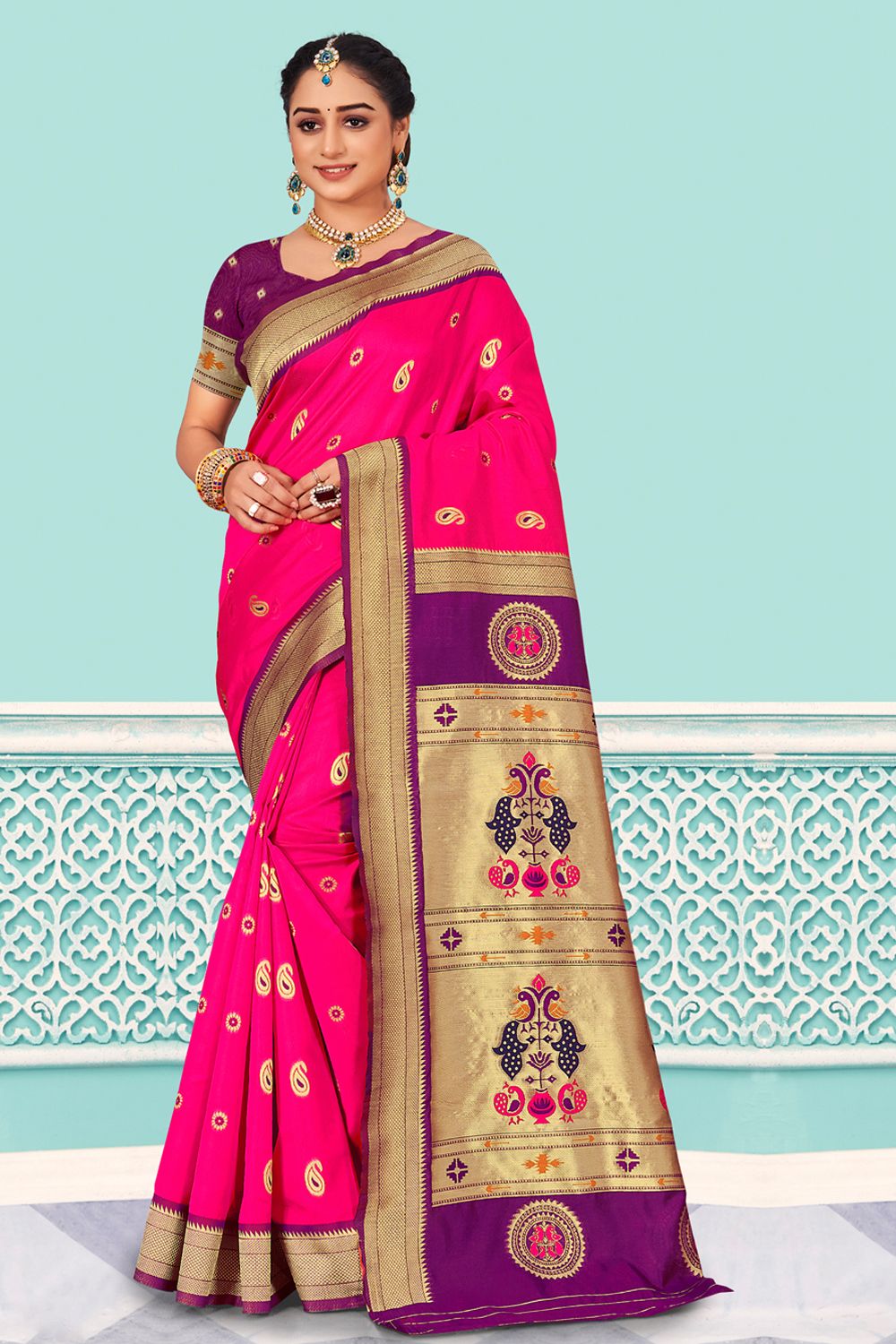 Luxurious Silk Saree with | Elegance Redefined for Weddings