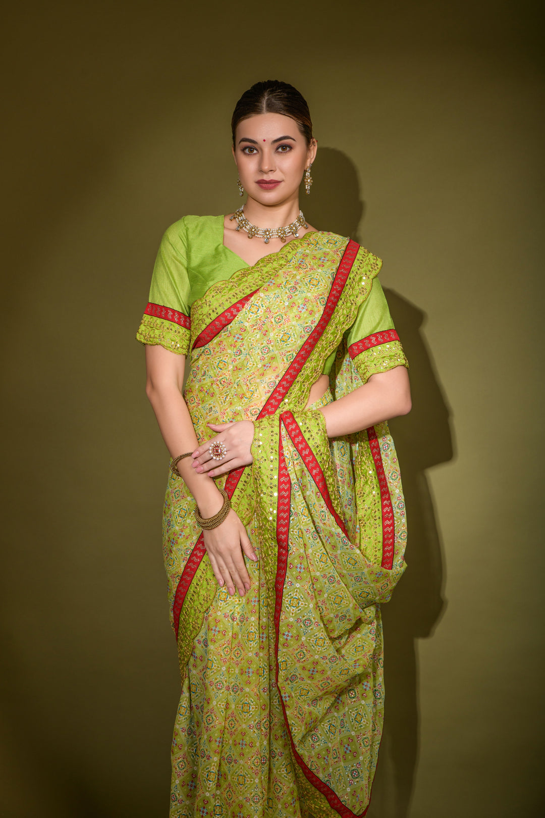 Gorgeous Georgette Saree with | A Stylish and Sophisticated Choice