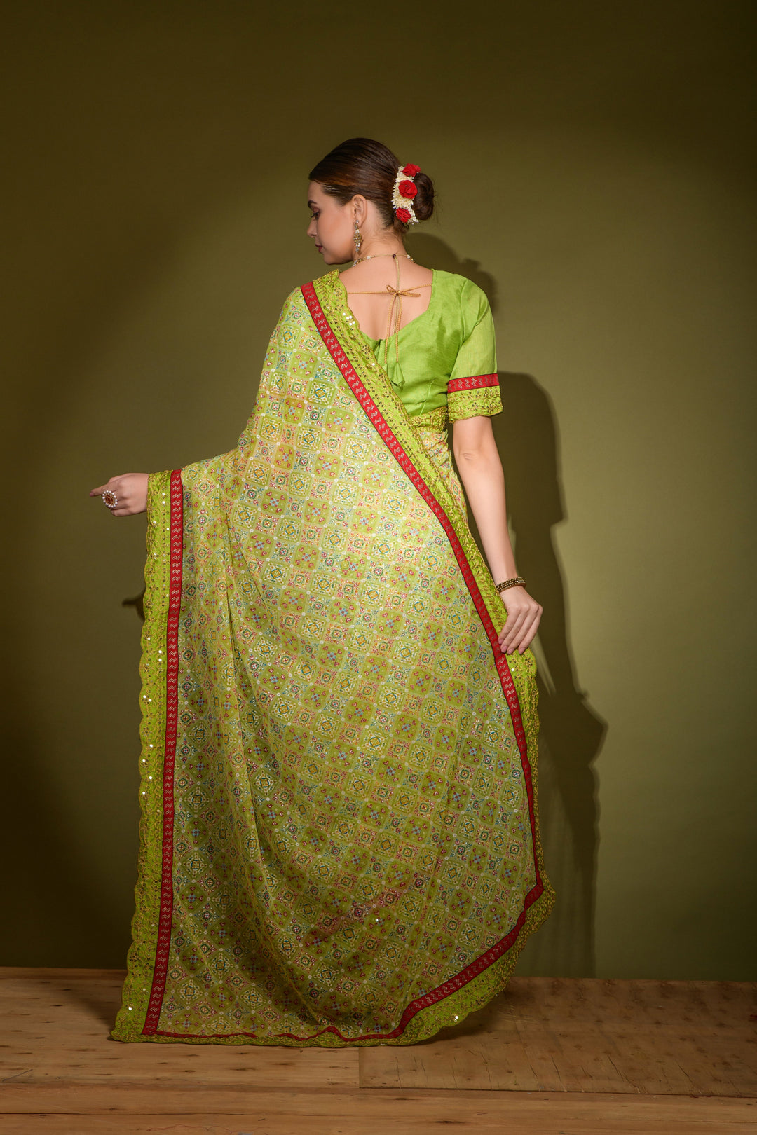 Gorgeous Georgette Saree with | A Stylish and Sophisticated Choice