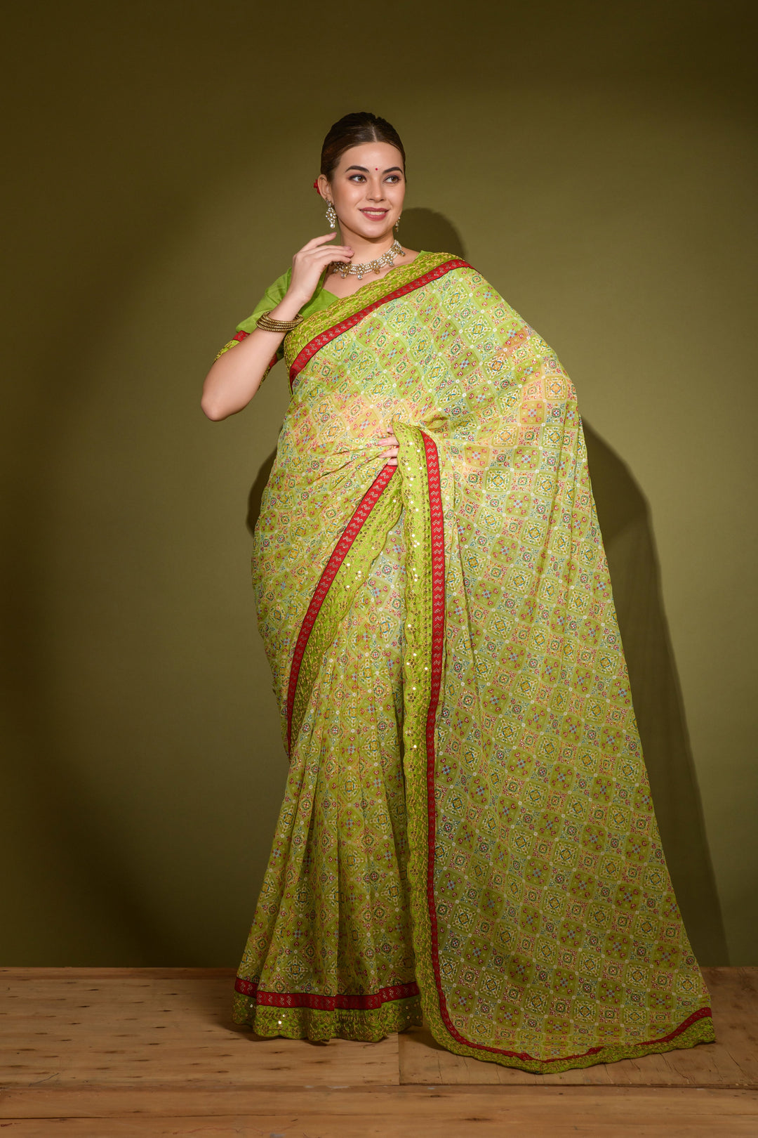 Gorgeous Georgette Saree with | A Stylish and Sophisticated Choice