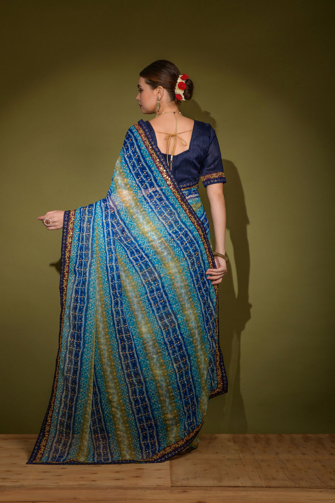 Breathtaking Georgette Saree with | Perfect for Special Celebrations