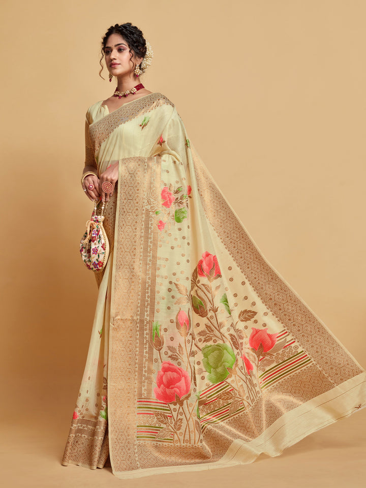 Beautiful Modal Silk Saree with | A Graceful Addition to Your Wardrobe