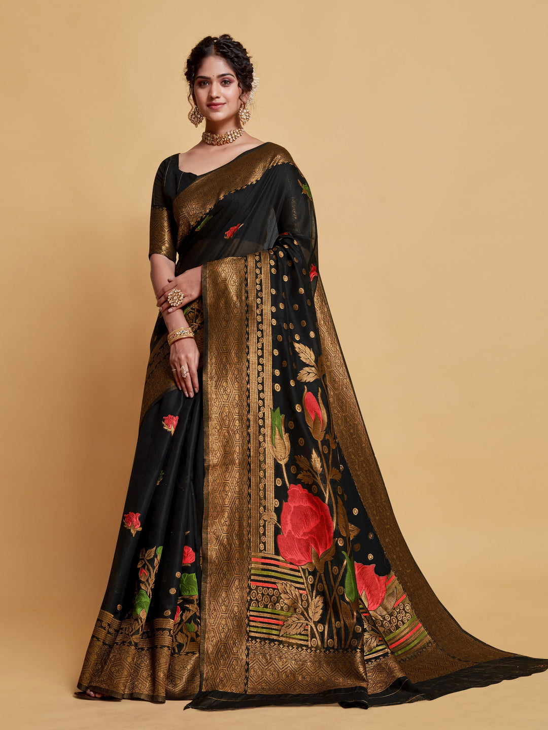 Beautiful Modal Silk Saree with | A Graceful Addition to Your Wardrobe