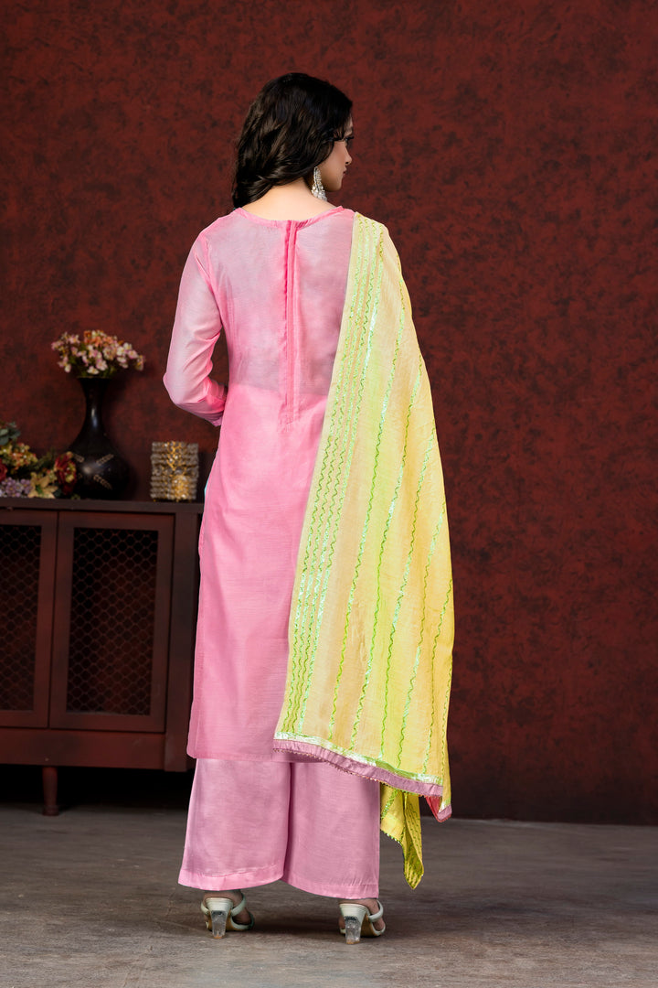 Banarasi Silk Salwar Suit | Wevon Jacquard Designer with Fancy Dupatta