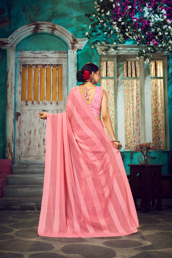 Designer Weightless Saree | Fancy Fabricated Elegant Partywear Look