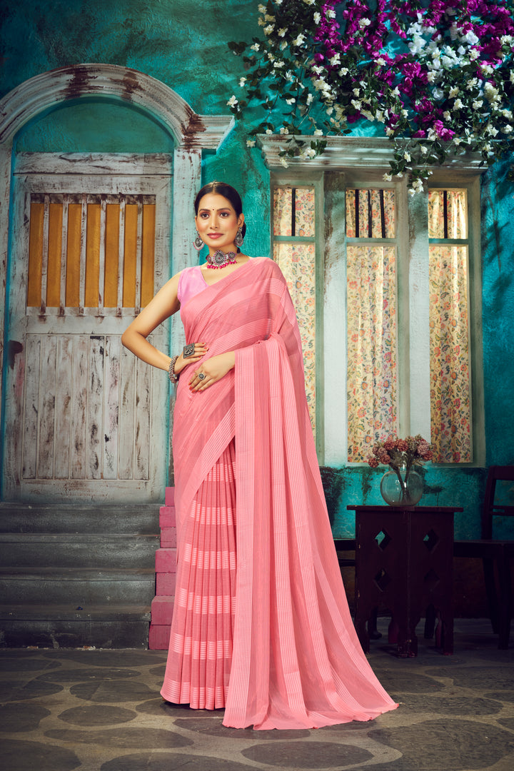 Designer Weightless Saree | Fancy Fabricated Elegant Partywear Look